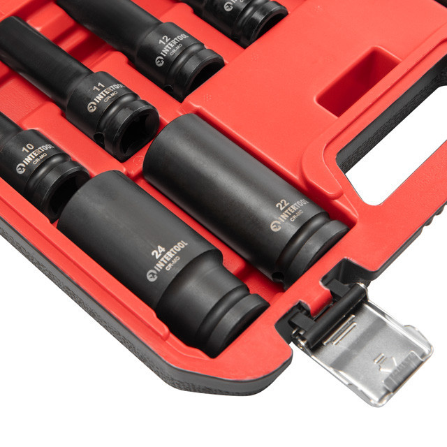 Набір головок ударних подовжених 1/2