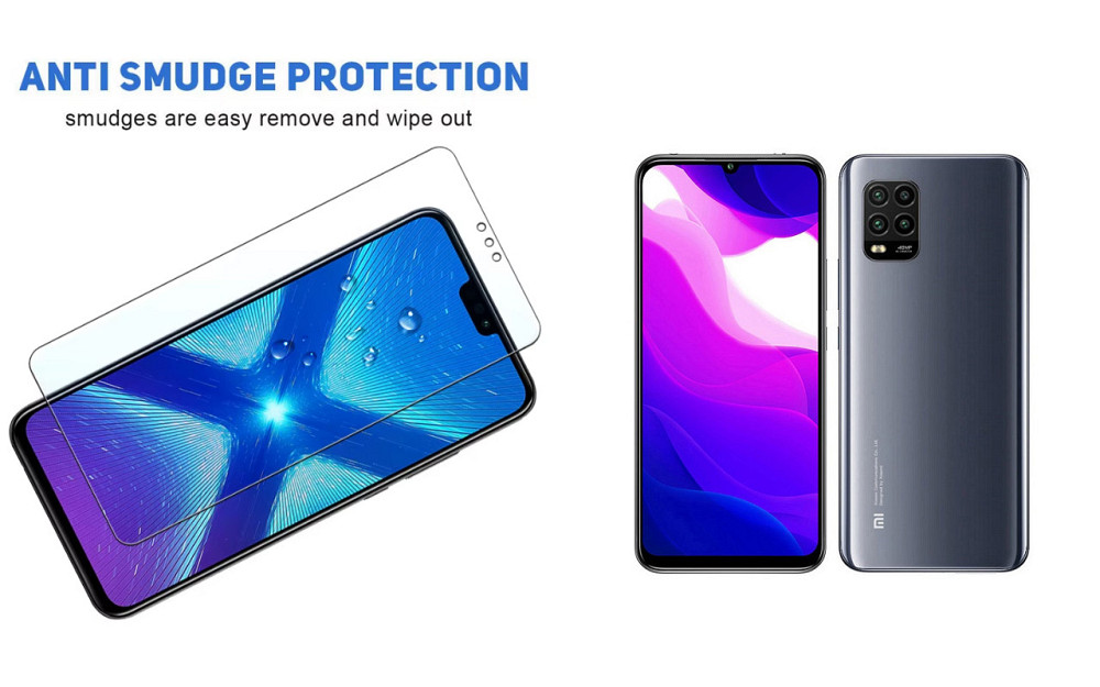 Защитное стекло NeoGlass для Xiaomi Mi 10 Lite – ультрапрозрачное и устойчивое Киев - изображение 3