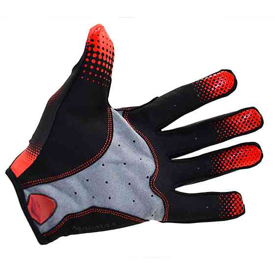 Рукавички для фітнесу MadMax MXG-101 X Gloves Black/Grey/Red XXL Каменское