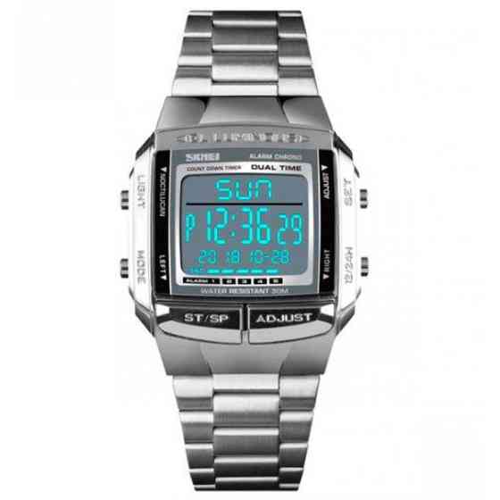 Спортивные часы Skmei Illuminator Серебристый Винница