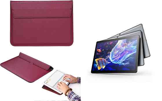 Чехол-конверт VitoCase для Alldocube Power M3, с функцией подставки для планшета Бордовый Киев