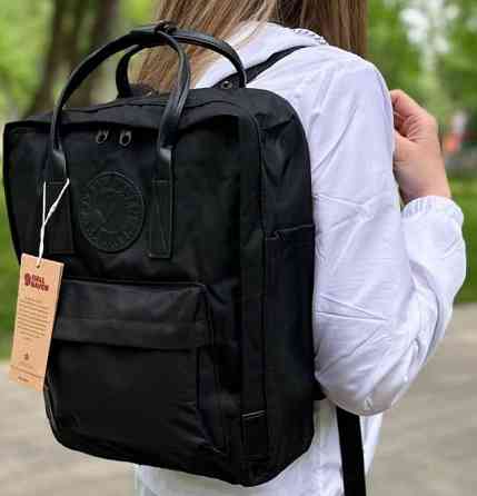 Рюкзак Канкен Чорний.  Чудовий варіант для щоденних прогулянок, навчання та подорожей. Киев