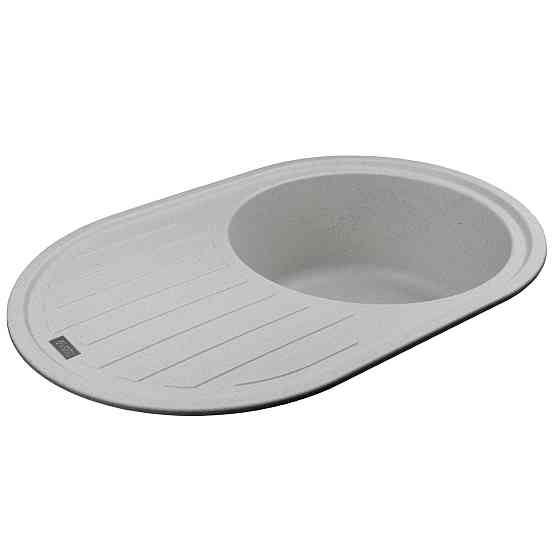 Гранітна мийка Globus Lux OHARA перлинний 770х500 мм Київ