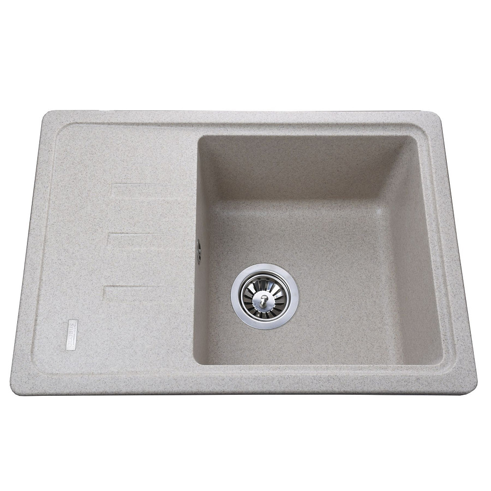 Гранітна мийка Globus Lux MONO мигдаль 620х435мм-А0008 Тернополь - изображение 1