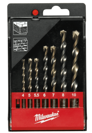 Набір свердл по бетону - 8 од. MILWAUKEE Одеса