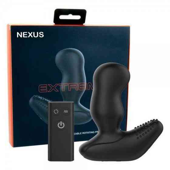 Масажер простати Nexus Revo Extreme з голівкою, яка обертається і пультом ДК Sex Aura Київ