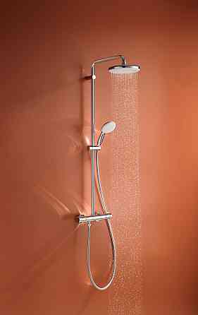 Душевая система Grohe Tempesta System 210 с термостатом для настенного монтажа (26811001) Киев