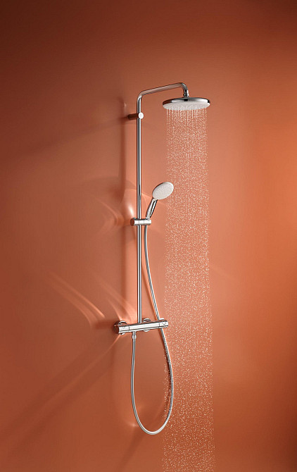 Душевая система Grohe Tempesta System 210 с термостатом для настенного монтажа (26811001) Киев - изображение 5