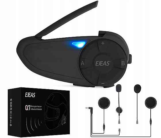 Мотогарнітура для шолома Bluetooth EJEAS Q7 Луцьк