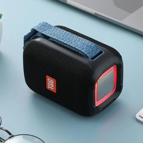 Колонка з подсвечиванием портативная TG339, Bluetooth колонка с освещением bluetooth бюджетная KN-89 Львов - изображение 7