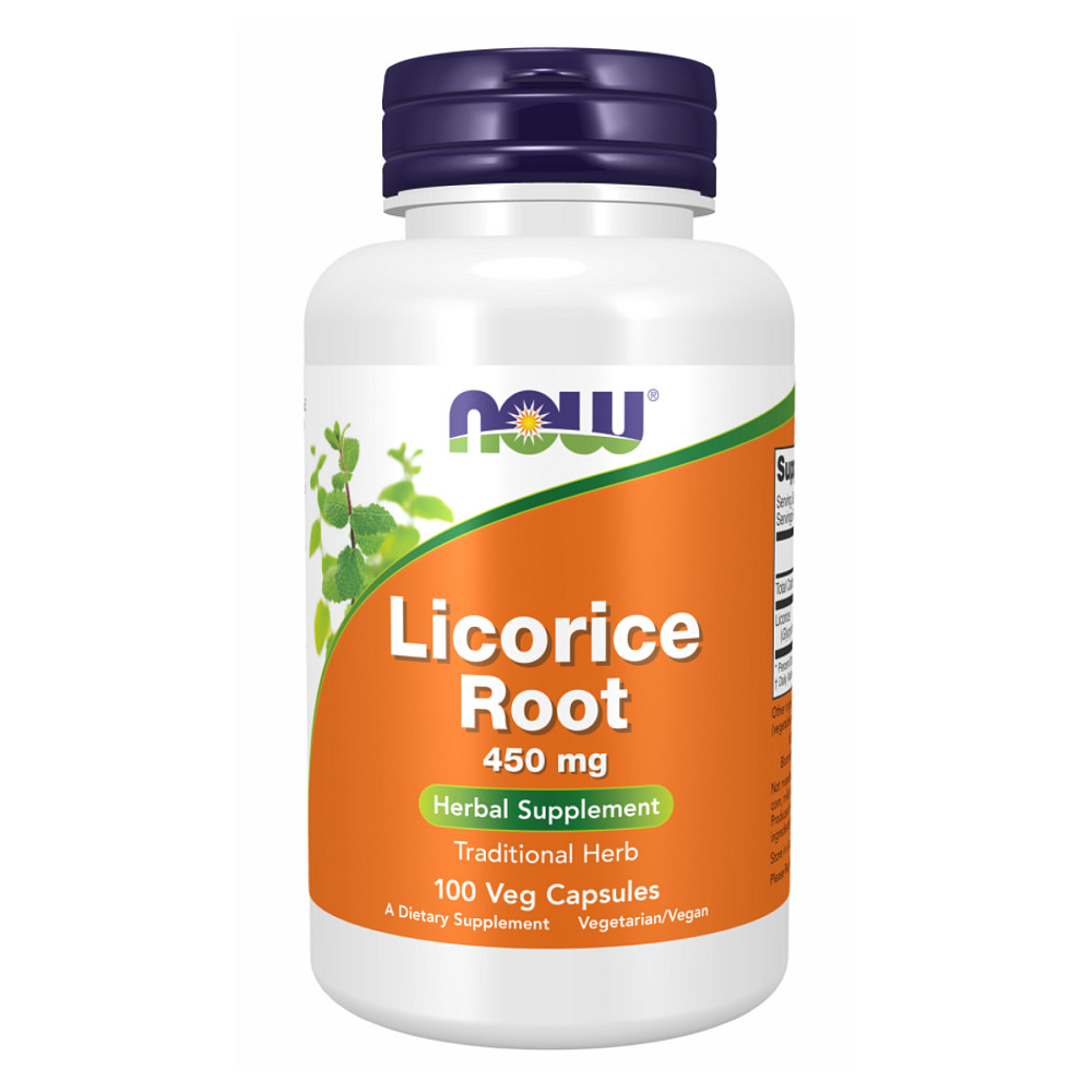 Корень солодки Now FoodsLicorice Root 450mg - 100 vcaps Луцк - изображение 1