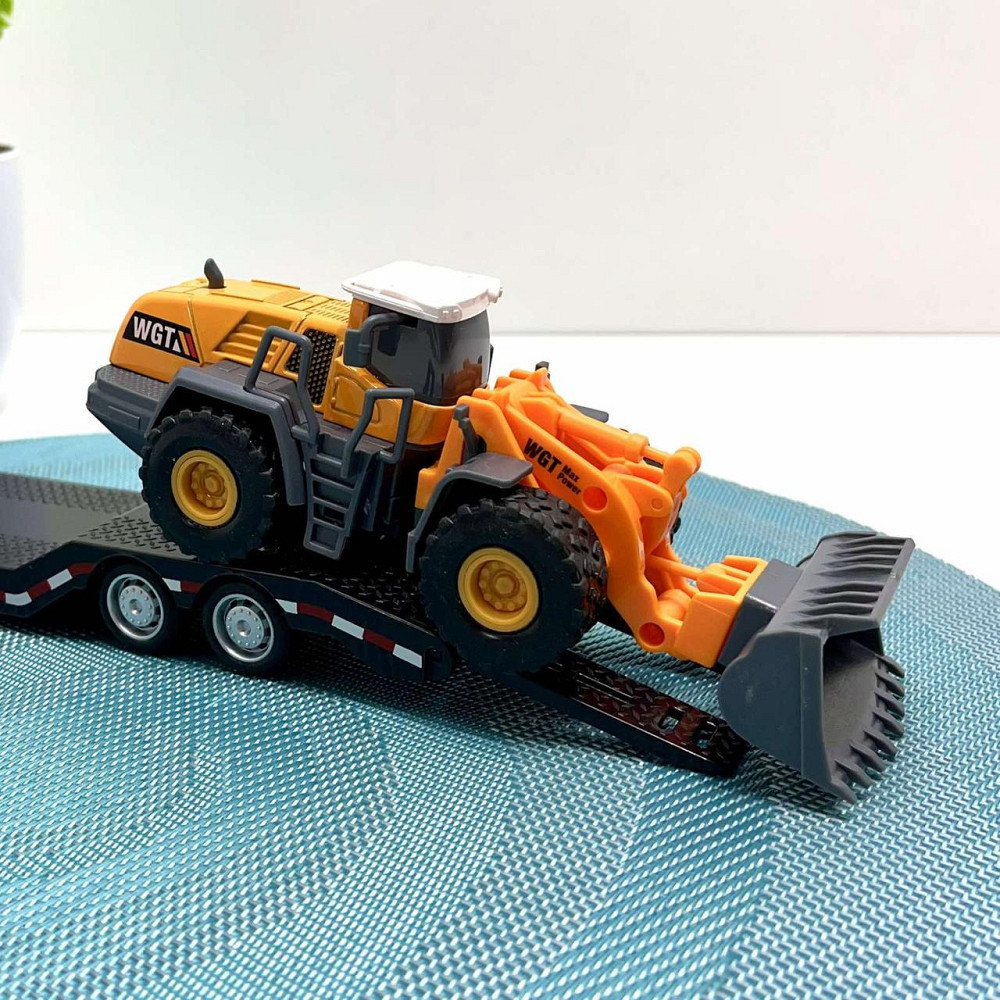 Трейлер із будівельною технікою інерція довжина 32см Вид 2 (2212-10MO) Чернігів - фото 5