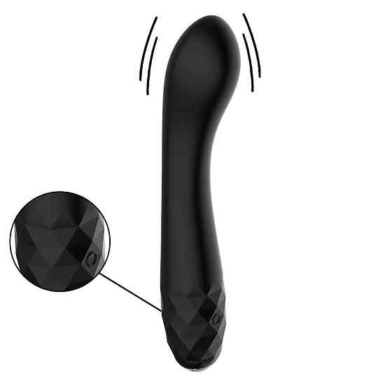 Вибратор для точки G с подсветкой Every Night Toys, черный Sex Aura Киев