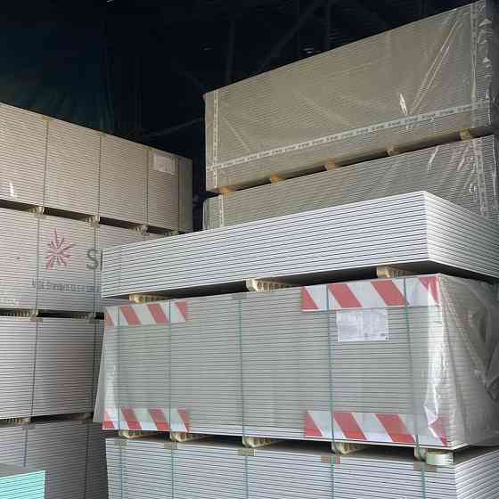 Гіпсокартон стiновий TechnoGips  12.5*1200*2500 мм (1м²) Киев