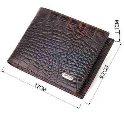 Гаманець Canpellini Без застібки з натуральної шкіри Коричневий (21759) Вінниця