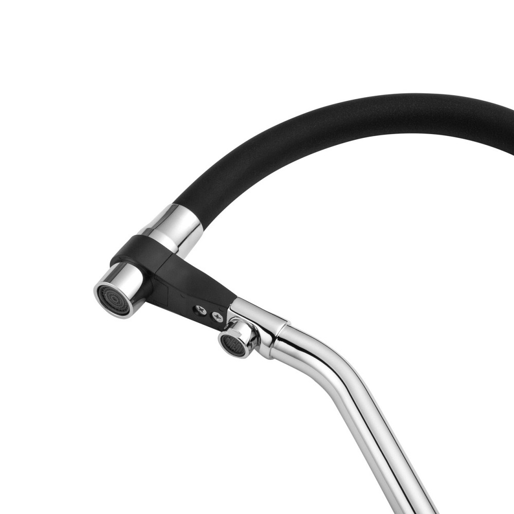 Смеситель для кухни Kroner KRP Kuche - C03816BLK Киев - изображение 8