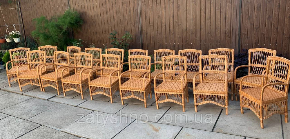 Кресло кухонное плетеное из лозы Киев - изображение 5