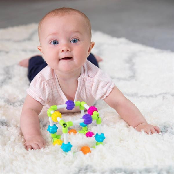 Прорезыватель тактильный Fat Brain Toys Quubi Кубби (F296ML) Харьков - изображение 8