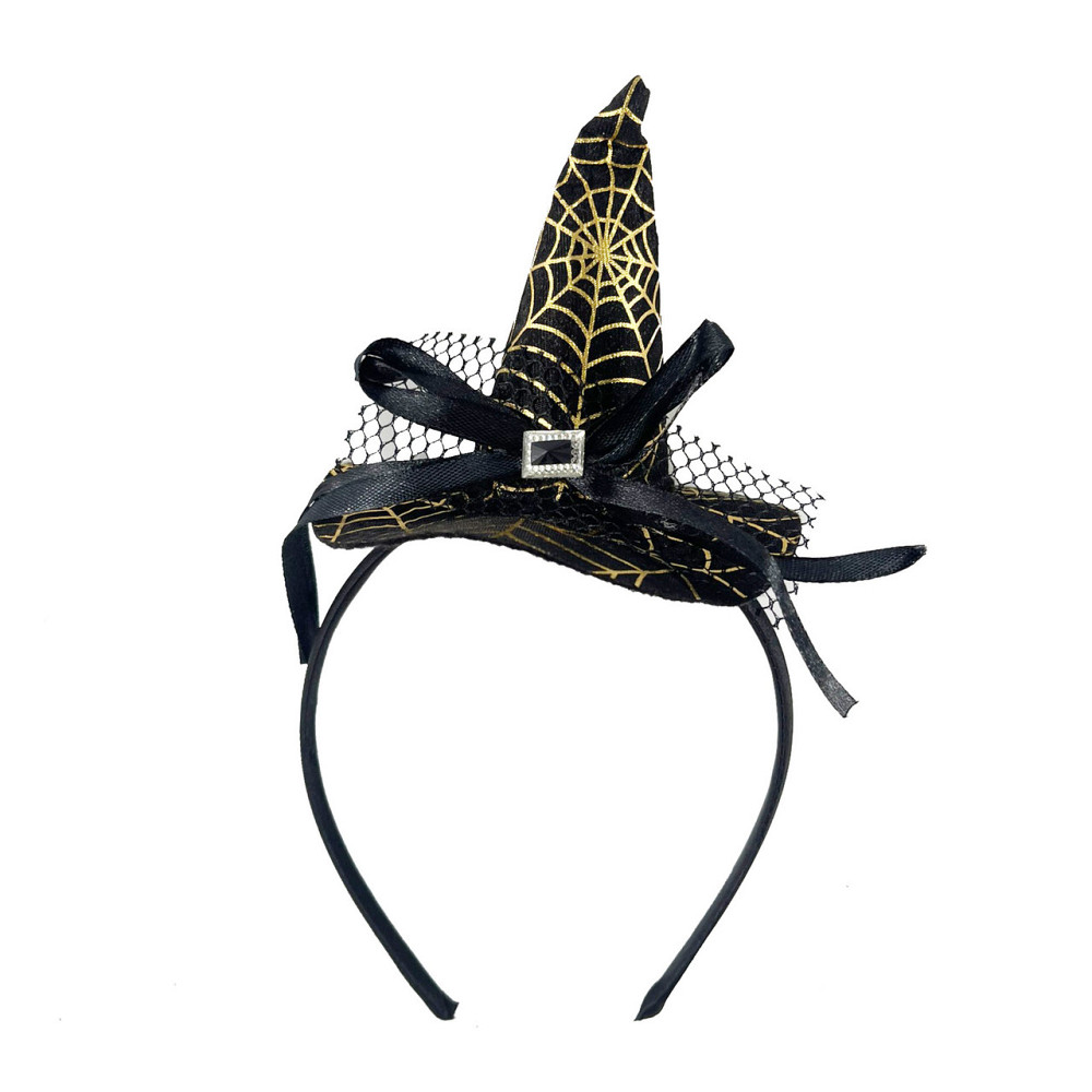 Обруч на Хэллоуин one size черно-золотистый Киев - изображение 4