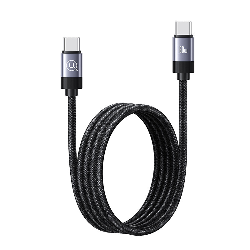 Кабель Usams US-SJ704 60W Magnetic Data Cable Type-C - Type-C-Rui Series 1m tarnish SJ704USB01 Одеса - фото 4