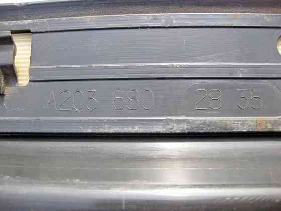 Mercedes-Benz  A2036802835 9051 Накладка чорна правого дверного отвору з хромом CLC CL203 Sportcoupe C203 Одеса