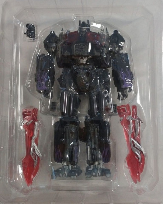 Робот Трансформер НЕМЕЗИС ПРАЙМ 18 см Чорний OPTIMUS PRIME + аксесуари. Київ - фото 2