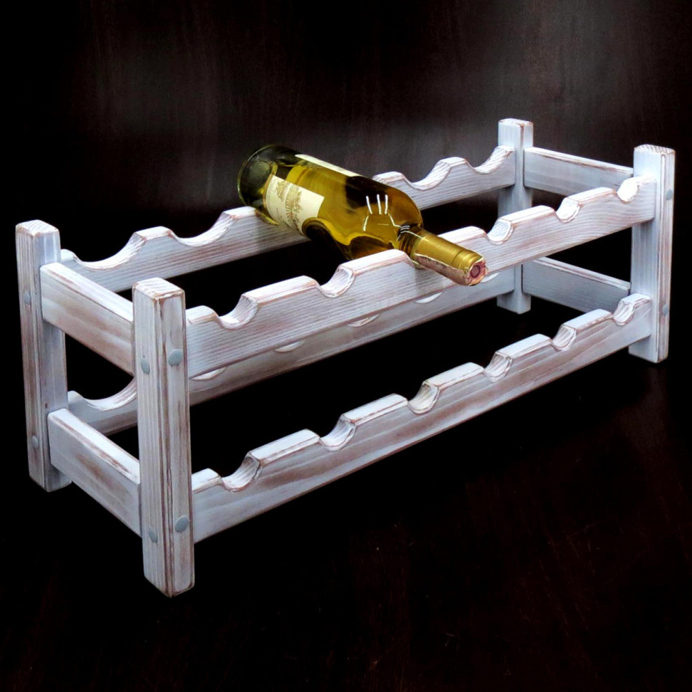 Настольная винная полка 