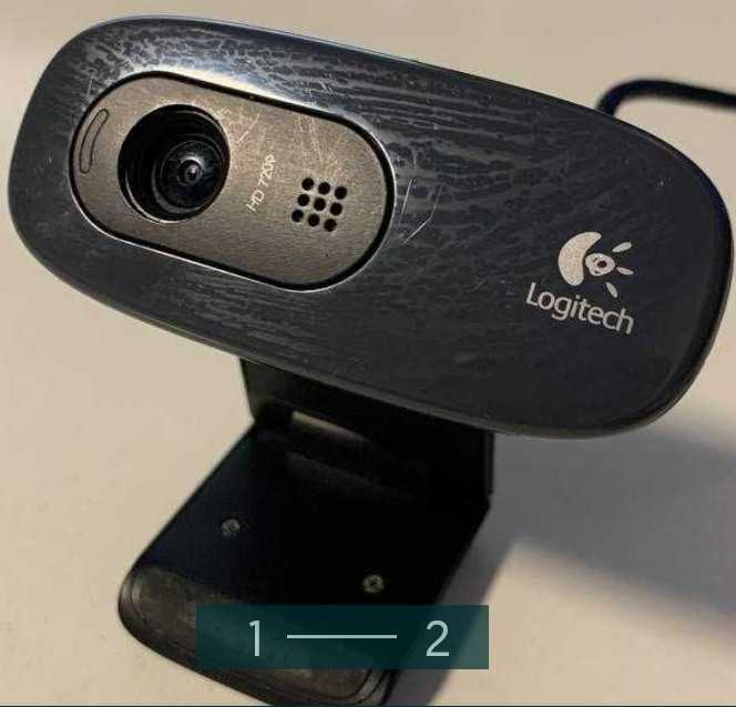 Веб-камера: Logitech Webcam C270 HD 720p.• Київ - фото 2