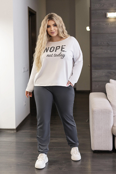 Женский спортивный костюм двунитка 