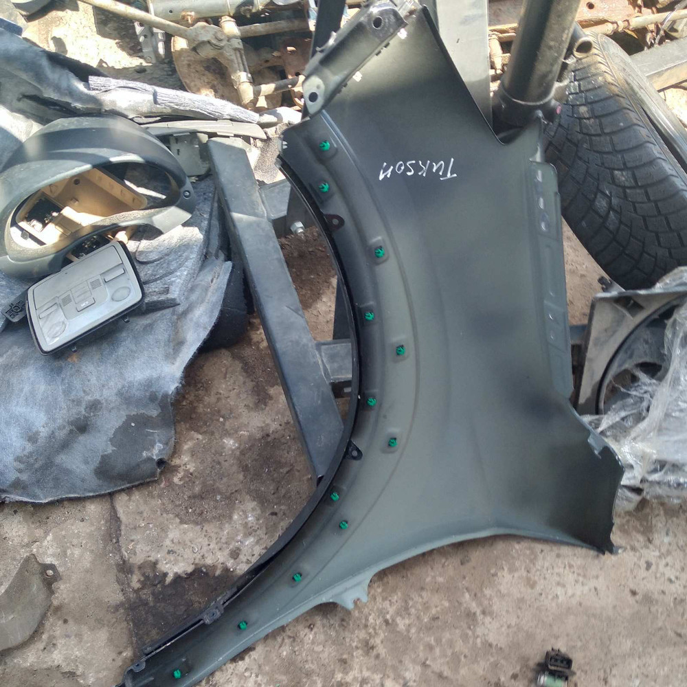 Переднее правое крыло на Hyundai Tucson 2016–2021 годов. Киев - изображение 2