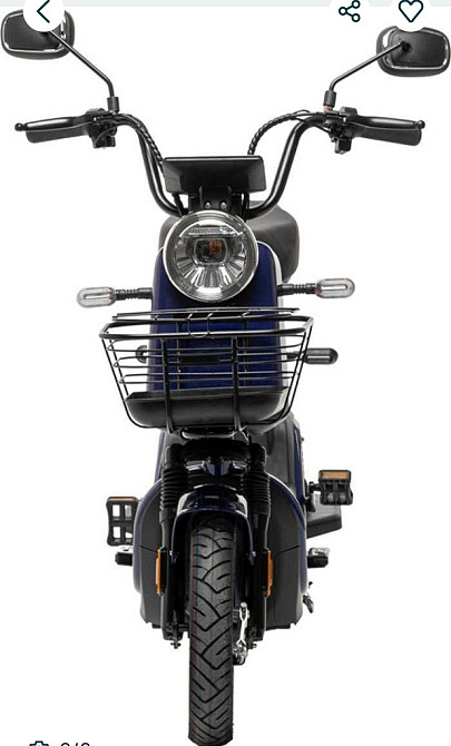 НОВИНКА 2026! Електровелосипед Crosser CR2 (800ВТ 60В 24Ан) - Синій Харків - фото 8