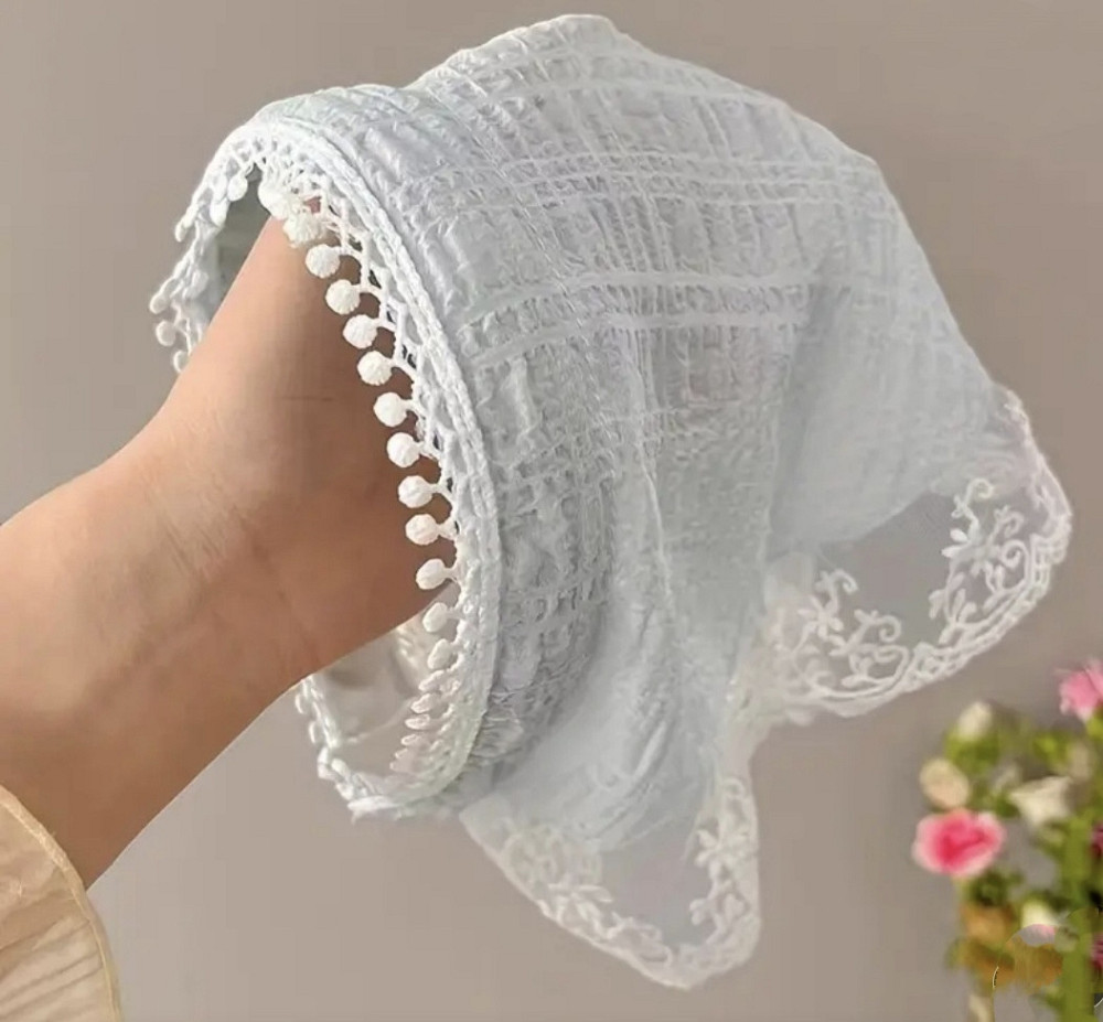 Хустка-обруч для волосся  Блакитний Смела - изображение 3