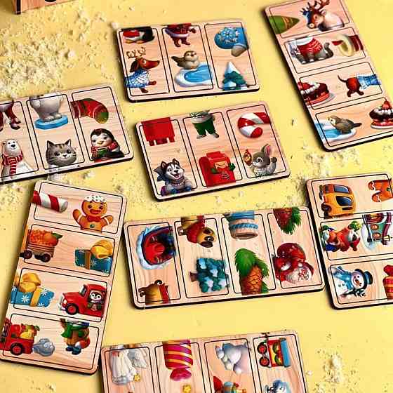 Настільна гра "Доміно-пазл" (ПСД240) PSD240, 28 плашок Вінниця