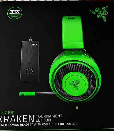 Игровые наушники Razer Kraken Tournament Edition. Харьков
