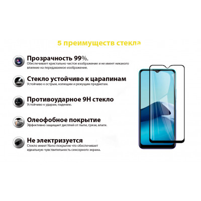 Стекло защитное BeCover Vivo Y20 Black (706485) Винница - изображение 3