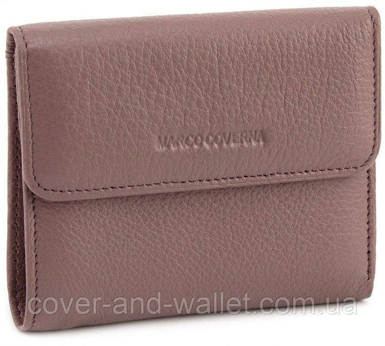 Светло розовый женский кожаный кошелек на магнитах в два сложения Marco Coverna MC 2047 Киев - изображение 1