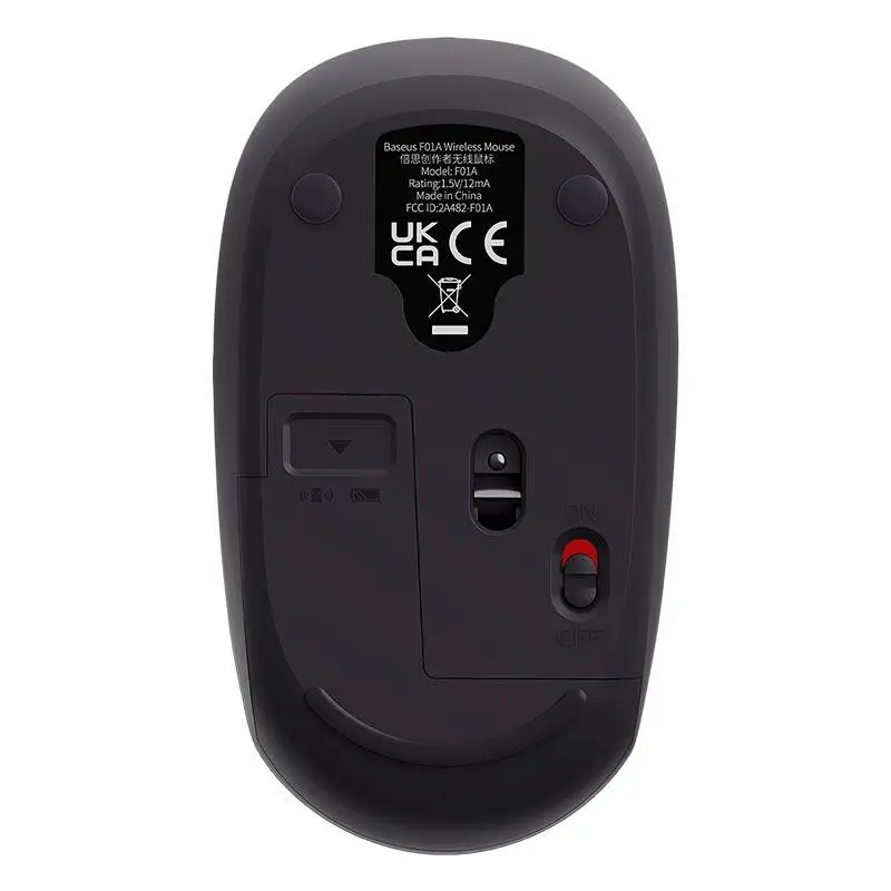 Маніпулятор миша бездротова Baseus F01A Wireless Mouse Frosted Gray Київ - фото 9