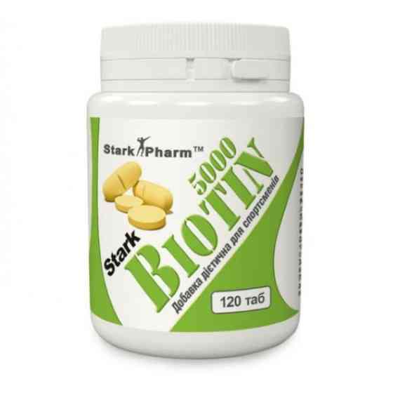 Біотин Stark Pharm Biotin 5000 120 таблеток Луцьк