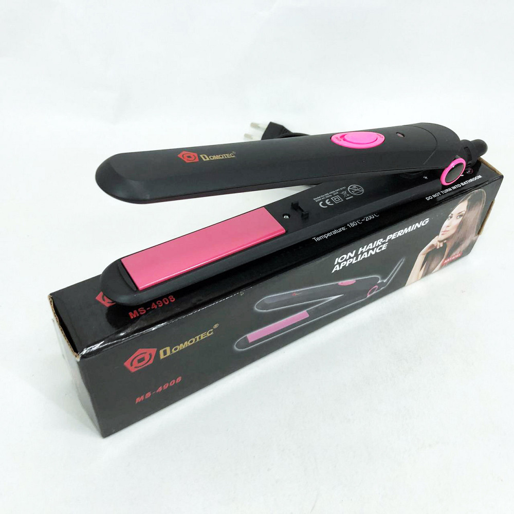 Щітка-щипці для випрямлення волосся, Плойка-праска для випрямлення волосся, Праска-випрямляч потужна JW-93 Львів - фото 2