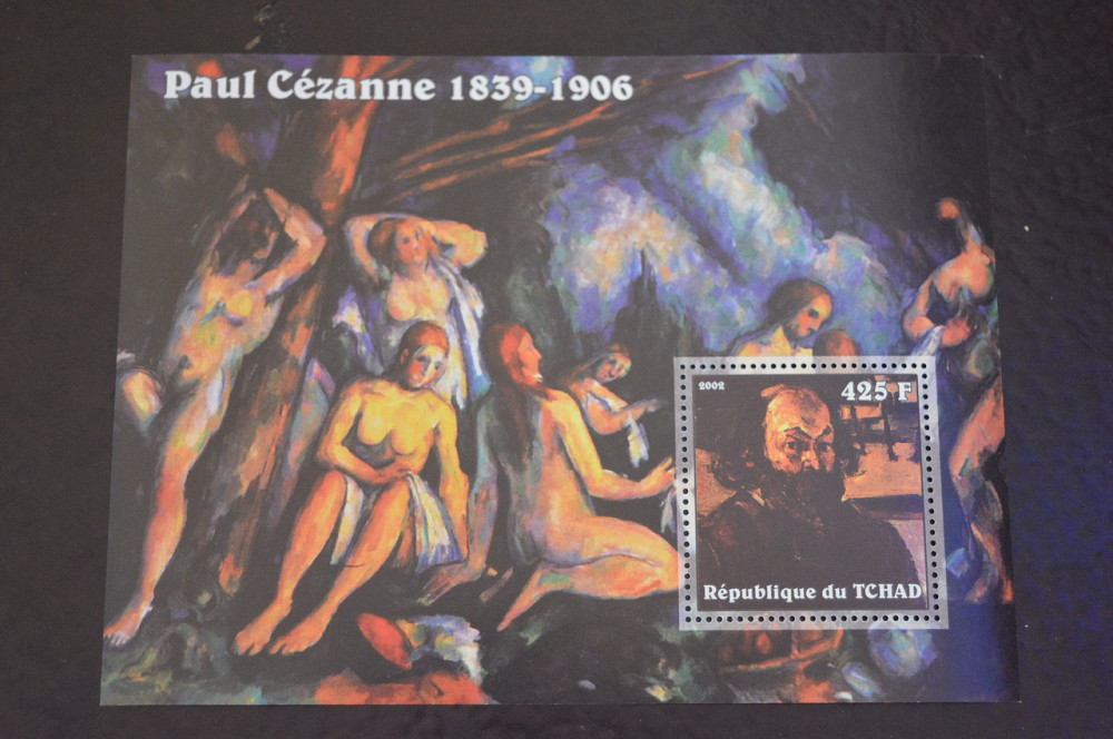 Чад. Искуство. Личности. Блок. 2002 рік (В-8) Полтава - фото 1