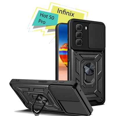 Чехол для мобильного телефона BeCover Military Infinix Hot 50 Pro (X6881) Black (713048) Винница
