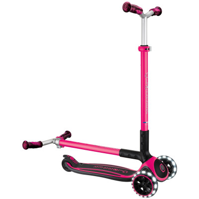 Самокат Globber Ace колеса з підсвіткою Фуксія (667-110) Вінниця - фото 5