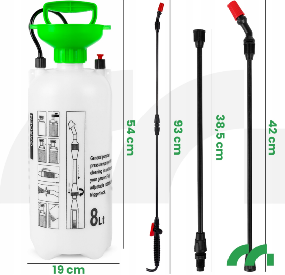 Опрыскиватель садовый 8л 93см Maltec (Польша) Киев