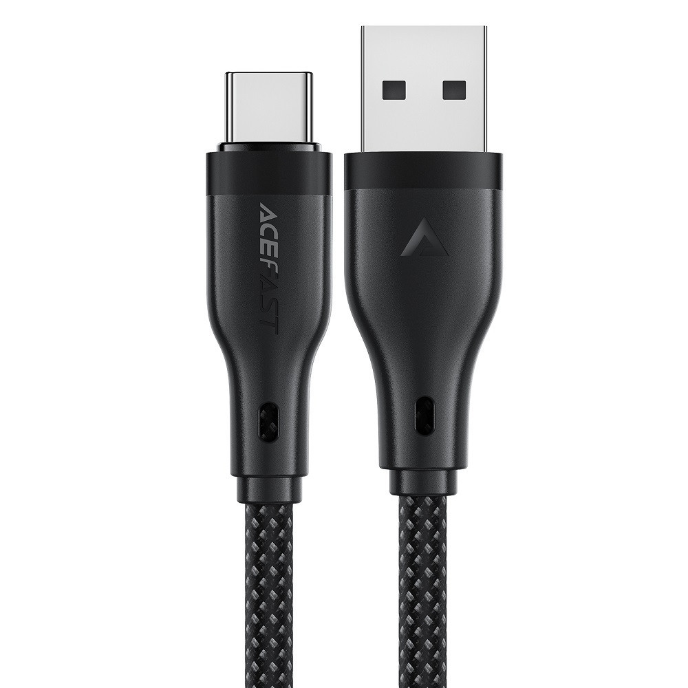 Кабель ACEFAST C8-04 USB-A to USB-C charging data cable Black Київ - фото 1