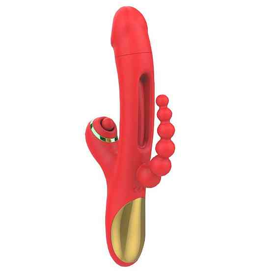 Вибратор Luxe USB 9 functions of vibration and tapping Sex Aura Киев