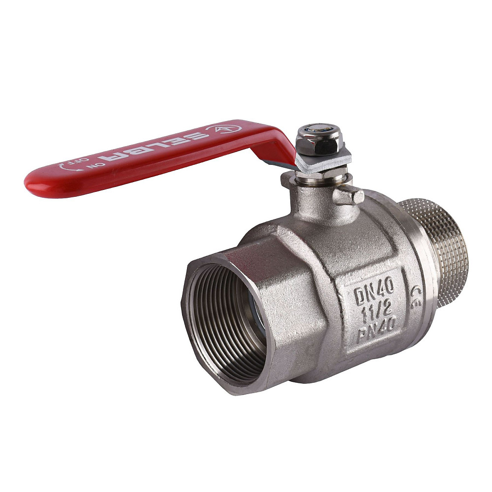 Кран кульовий прямий SELBA 1 1/2″ ЗВ КР SL1505 Луцьк - фото 2