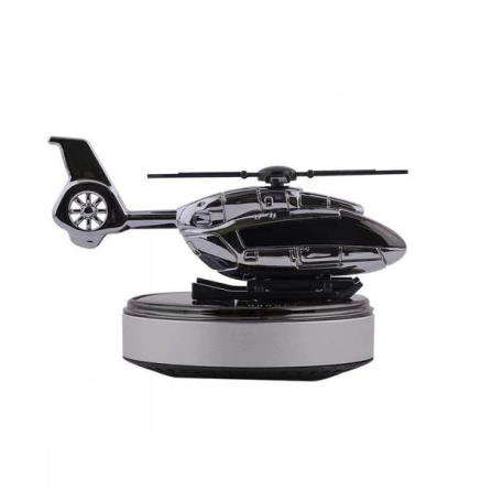 Дифузор ефірних олій Вертоліт J3 ароматизатор для автомобіля (Сірий) Київ