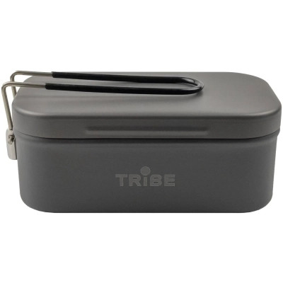 Миска туристична Tribe Lunch Box Alu T-FG-0016-grey, , шт (T-FG-0016-grey) Вінниця - фото 1