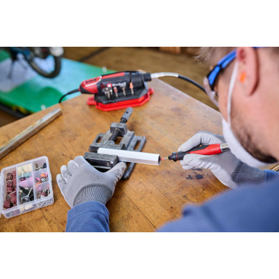 Гравер Einhell TC-MT 150E 150Вт, гибкий вал, набор насадок (4419380) Винница - изображение 11