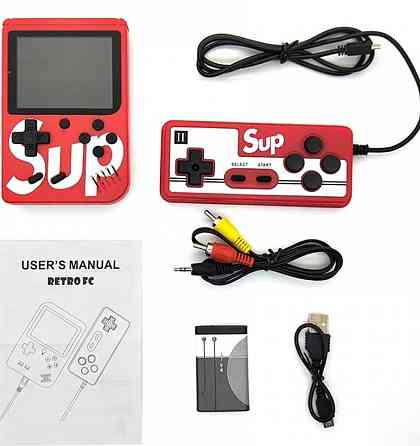 Дитяча ігрова приставка-консоль SUP Game Box+ Джойстик, 400 ігор. Київ